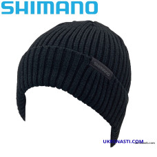 Шапка Shimano Knit Watch Reгрular Windproof Black